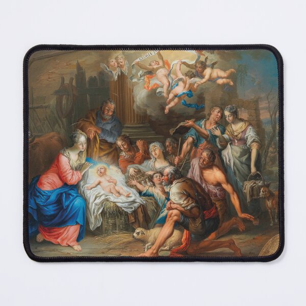 Item preview, The Adoration of the Shepherds | Franz Christoph Janneck | 18th Century Gospel Biblical Art designed and sold by CJET.