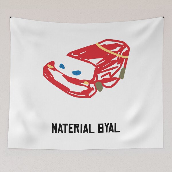 Item preview, Material Gyal Funny Men Women designed and sold by Big Twelve.