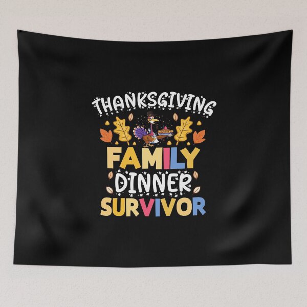 Item preview, Thanksgiving Family Dinner Survivor designed and sold by netdota.