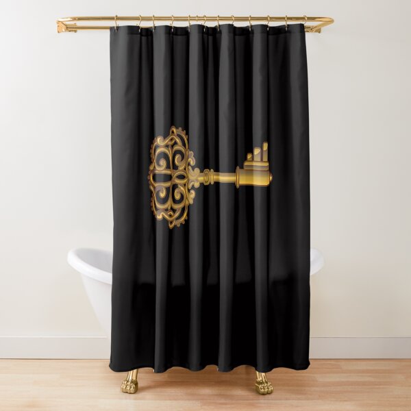 Medieval Chastity Belt Shower Curtain