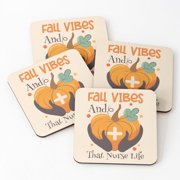 Item preview, Fall Vibes And That Nurse Life designed and sold by NawalMagdy.