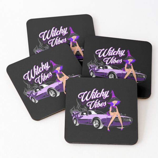 Item preview, Witchy Vibes Witch Cars Fast Witches Racer Speed Racing Custom Motorsports designed and sold by CarantinedChaos.