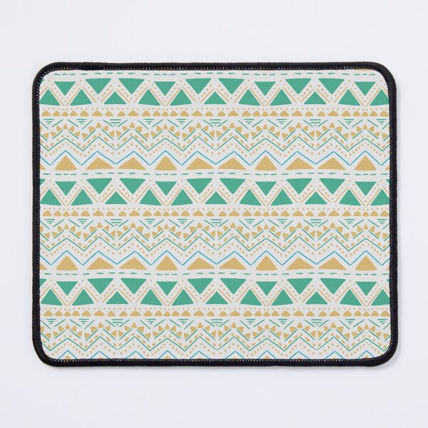 Item preview, Blue and Yellow Tribal Pattern designed and sold by TeraLynne.
