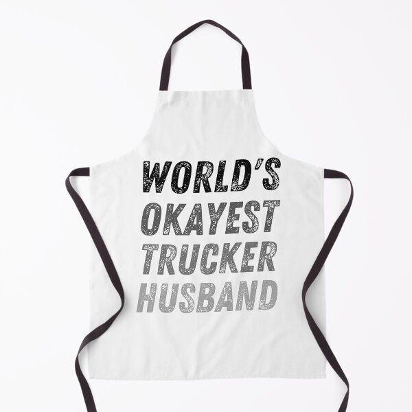 Item preview, World's okayest trucker husband| funny truck designed and sold by Happiness-pills.