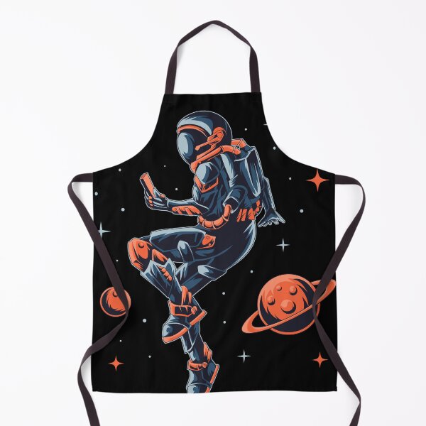 Item preview, Astronaut with mobile in space, cool space design designed and sold by reka88.