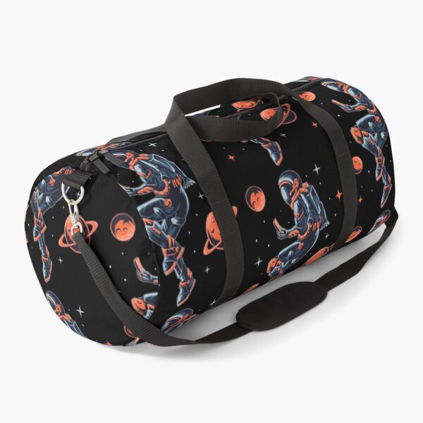 Item preview, Astronaut with mobile in space, cool space design designed and sold by reka88.