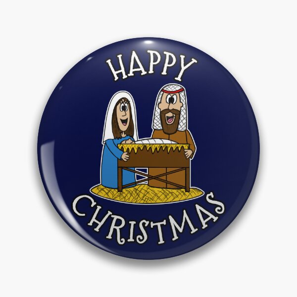 Artikel-Vorschau von Weihnachtskrippe Maria und Josef Kirche Weihnachten lustig, designt und verkauft von doodlerob.