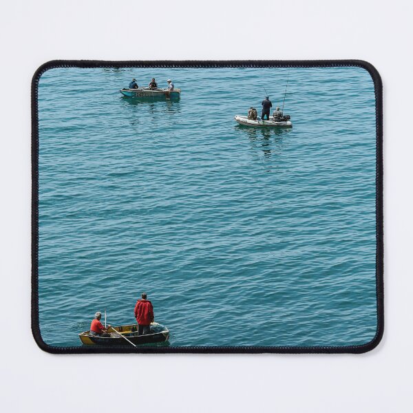 Item preview, Fishing boats in the sea designed and sold by KGPhotoArt.