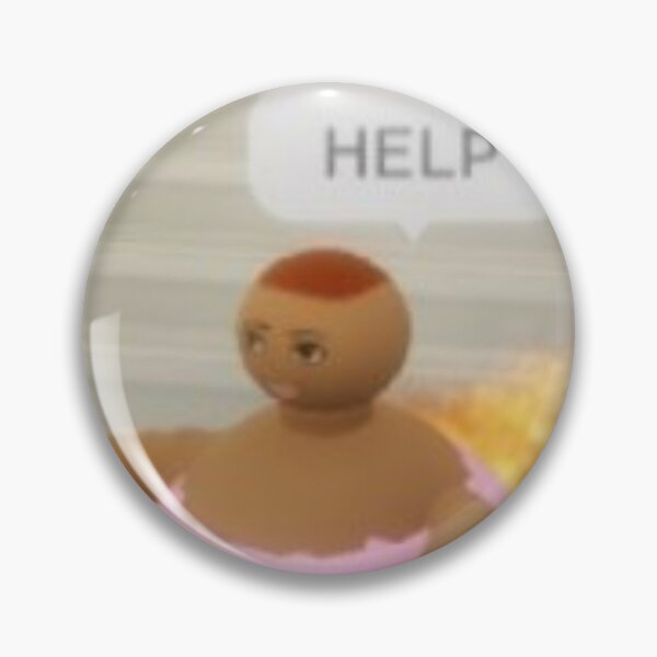 funny roblox character meme Pin for Sale by bellagiibson