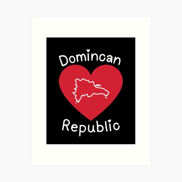 Aperçu de l'œuvre Coque de portable Love République dominicaine créée et vendue par taniastyle.