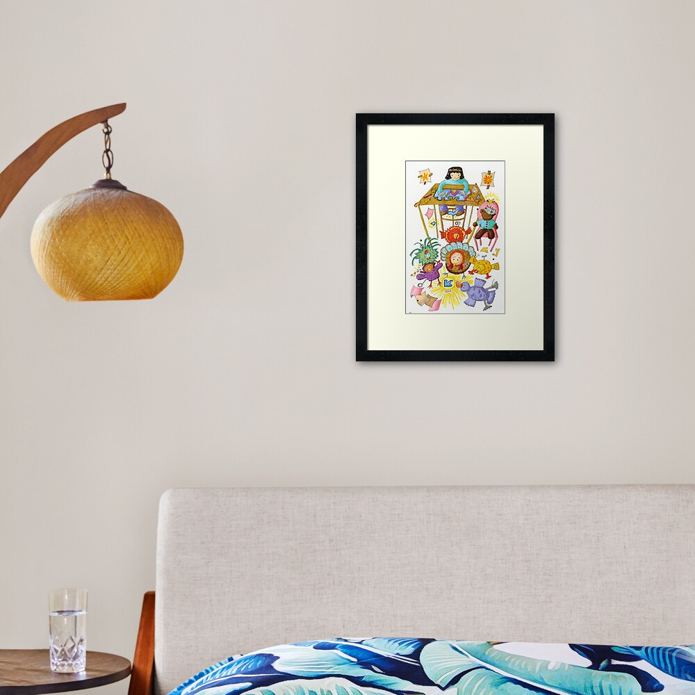 Item preview, Framed Art Print designed and sold by lorybit.