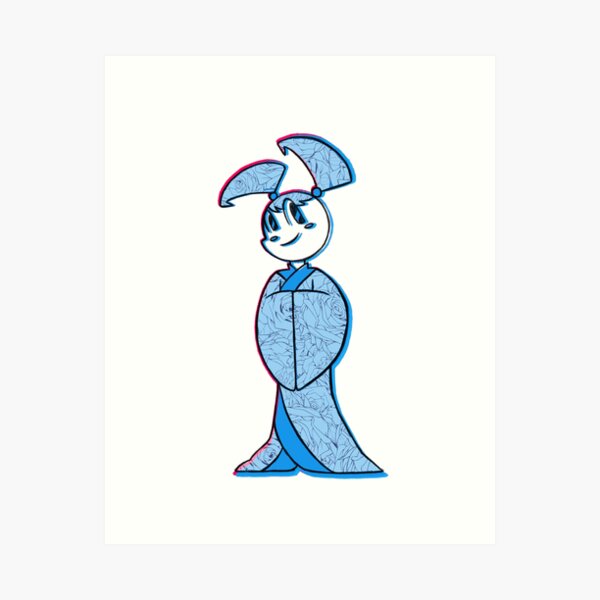 Jenny XJ-9 (My Life as a Teenage Robot) Art Board Print for Sale