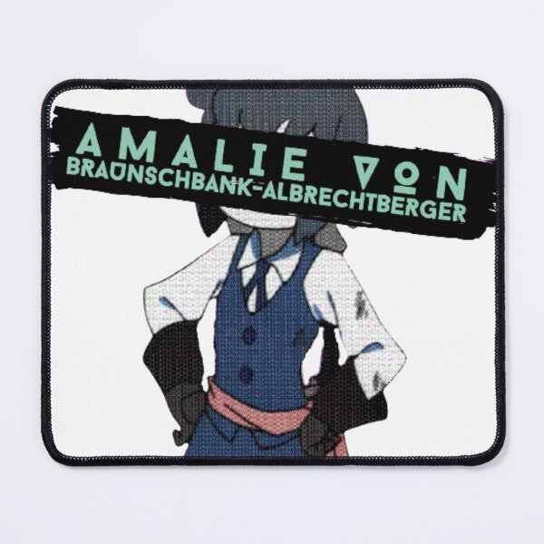 Item preview, AMALIE VON BRAUNSCHBANK-ALBRECHTBERGER | LWA (green on black variant) designed and sold by VoltageStone.