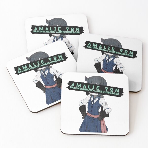 Item preview, AMALIE VON BRAUNSCHBANK-ALBRECHTBERGER | LWA (green on black variant) designed and sold by VoltageStone.