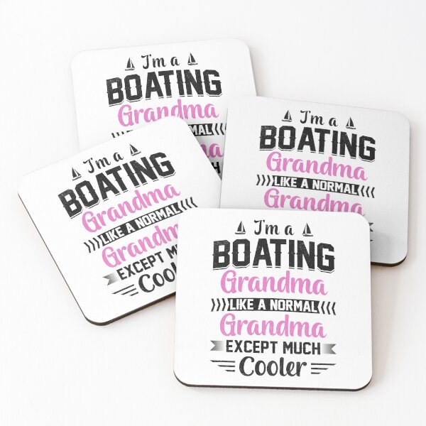Item preview, I'm a boating Grandma like a normal Grandma except much cooler boat ship captain designed and sold by absolutdesign.