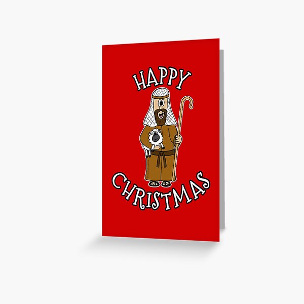 Artikel-Vorschau von Weihnachtskrippe Hirtenkirche Weihnachten lustig, designt und verkauft von doodlerob.