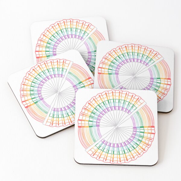 Item preview, Pride flag fan - circle designed and sold by Jeandabean.