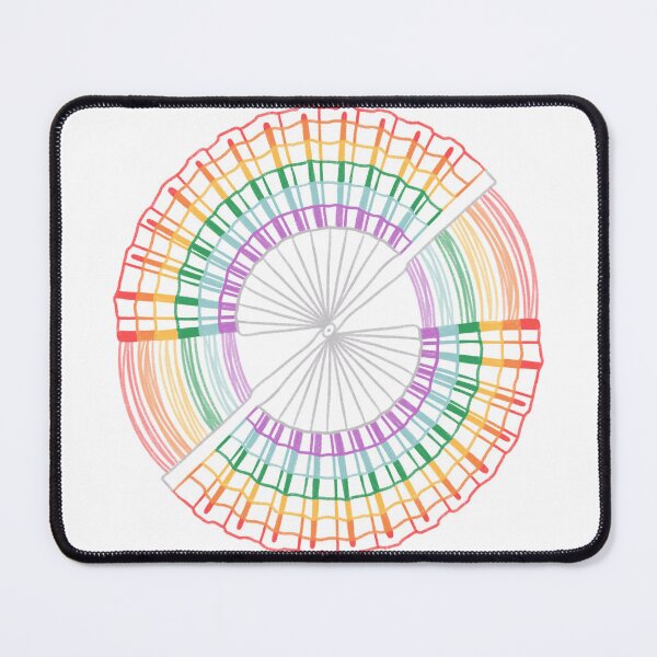 Item preview, Pride flag fan - circle designed and sold by Jeandabean.