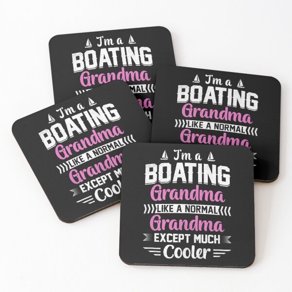 Item preview, I'm a boating Grandma like a normal Grandma except much cooler boat ship captain designed and sold by absolutdesign.