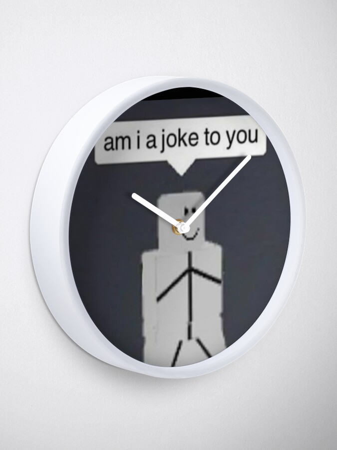 am i a joke to you Sticker for Sale by EliasBNSA