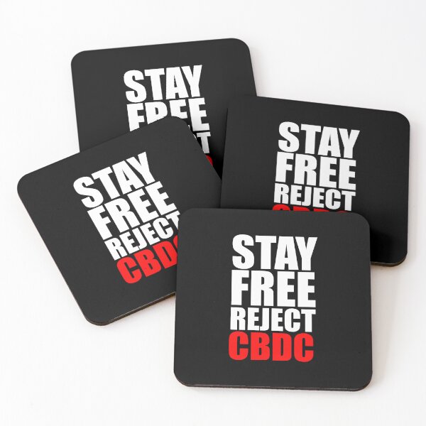 Item preview, Stay free reject cbdc, say no to cbdc, central bank digital currency, britcoin designed and sold by Giovanni-c.