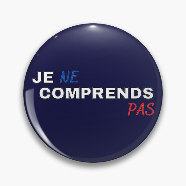 Item preview, Je ne comprends pas (I don't understand) French design  designed and sold by Mimifsud.