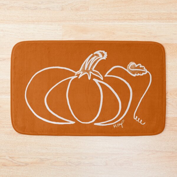 Item preview, Oneliner Pumpkin, White designed and sold by Sharpmichelle.