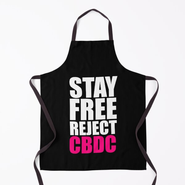 Item preview, Stay free reject cbdc, say no to cbdc, central bank digital currency, Britcoin designed and sold by Giovanni-c.