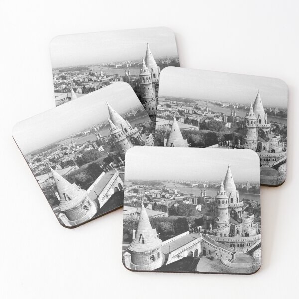 Item preview, Vintage Fisherman's Bastion Budapest Hungary designed and sold by JerryFrank.