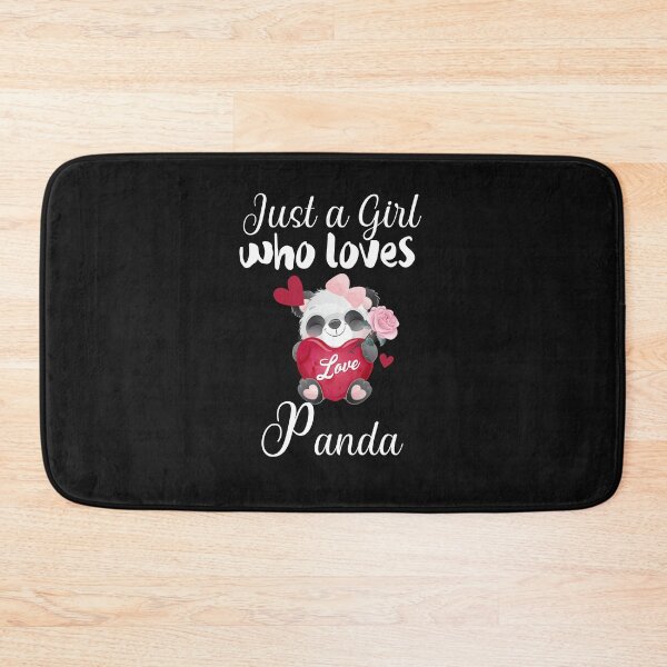 Item preview, JUST A GIRL WHO LOVES PANDA designed and sold by LAVITASTORE.