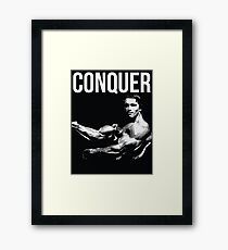Arnold Schwarzenegger Gerahmter Kunstdruck