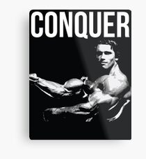 Arnold Schwarzenegger Impression métallique