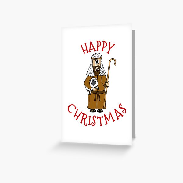Artikel-Vorschau von Weihnachtskrippe Hirtenkirche Weihnachten lustig, designt und verkauft von doodlerob.