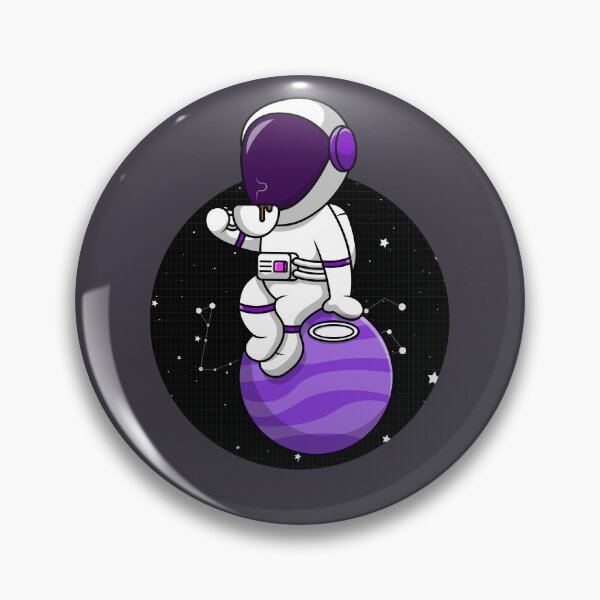 Item preview, Astronaut drinking coffee in space designed and sold by reka88.