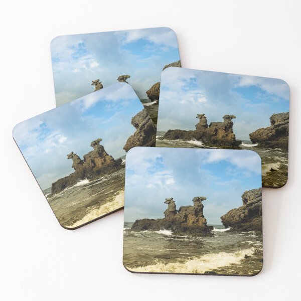 Item preview, Unique rock in the sea on the island of Bornholm, Two camels designed and sold by ART-SUNRISE.