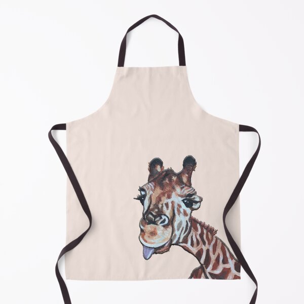 Item preview, Giraffe sticking out its tongue designed and sold by StaudArt.
