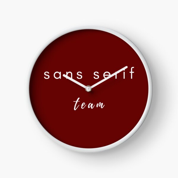 Item preview, Sans serif team - funny designed and sold by CravingMagic.
