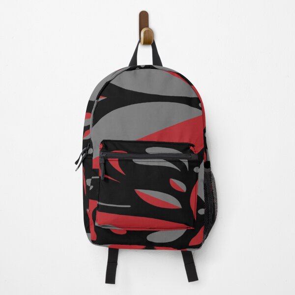 Item preview, Red and Gray Pattern on Black designed and sold by calibrit.