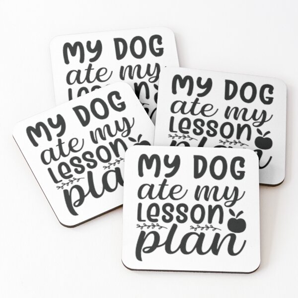Item preview, my dog ate my lesson plan designed and sold by Dbanksdesign.