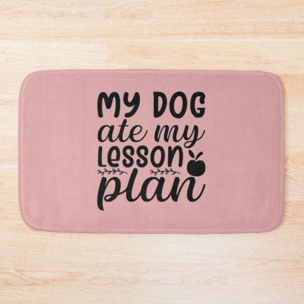 Item preview, my dog ate my lesson plan designed and sold by Dbanksdesign.