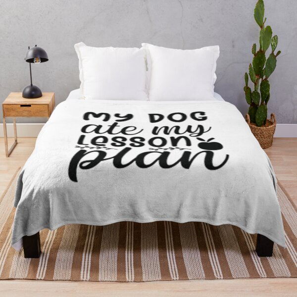 Item preview, my dog ate my lesson plan designed and sold by Dbanksdesign.