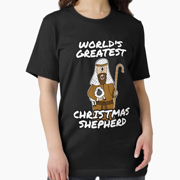 Artikel-Vorschau von Die größte Weihnachtshirtenkirche der Welt Krippe Lustig, designt und verkauft von doodlerob.
