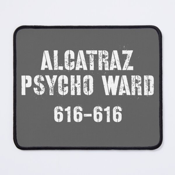 Item preview, Alcatraz Psycho Ward designed and sold by Raw Creative Prints.