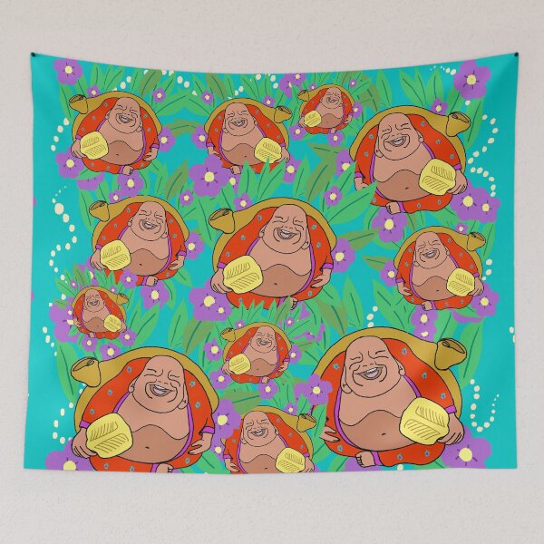 Item preview, Laughing Buddha  of happiness , contentment , health , wealth and good fortune  designed and sold by LynseysArtShop.