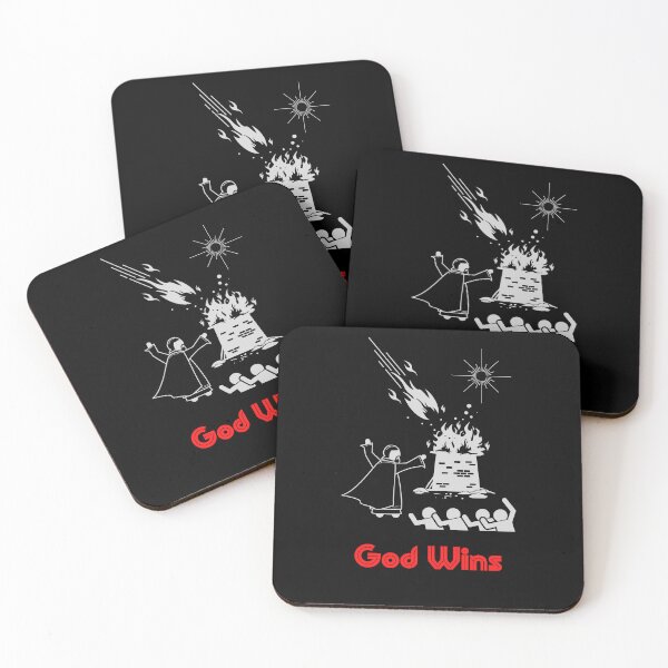 Item preview, God Wins Elijah Mt Carmel designed and sold by JDFunTees.