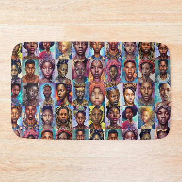 Item preview, Faces of the African American Community - Watercolor and ink designed and sold by fruitfulskye.