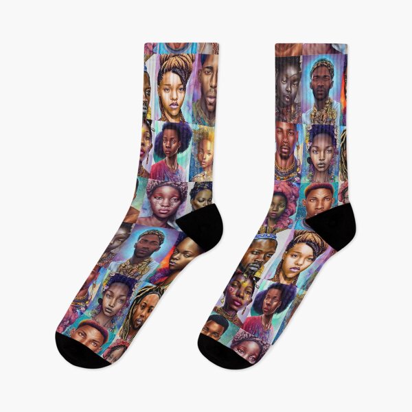 Item preview, Faces of the African American Community - Watercolor and ink designed and sold by fruitfulskye.