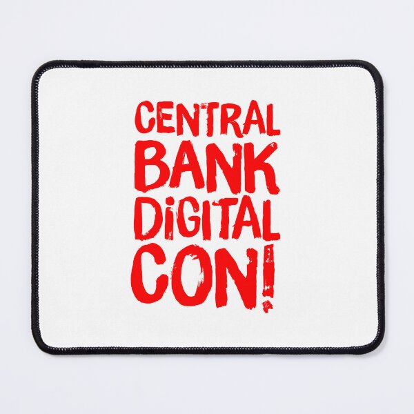 Item preview, Central bank digital con, cbdc, say no to cbdc, central bank digital currency, Britcoin designed and sold by Giovanni-c.