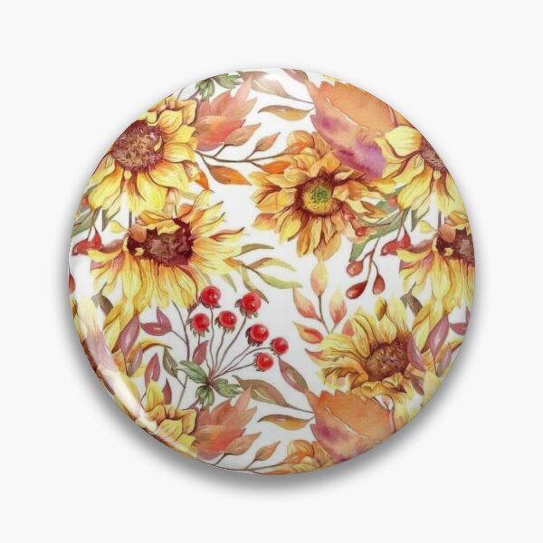 Item preview, Beautiful Fall Sunflowers And Berries Pattern designed and sold by handsoftime2020.