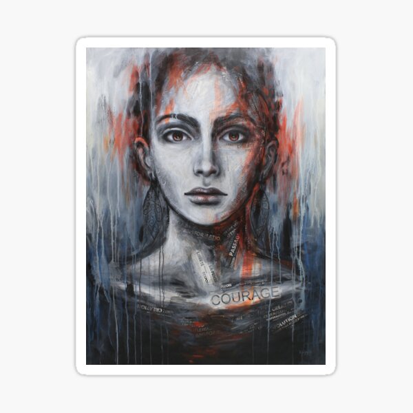 Celestial - painting Sticker